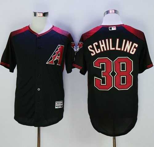 Arizona Diamondbacks #38 Curt Schilling Black Brick New Cool Base Stitched Baseball Jersey Sanguo,We sell and wholesale Arizona Diamondbacks #38 Curt Schilling Black Brick New Cool Base Stitched Baseball Jersey Sanguo on line form chian!
